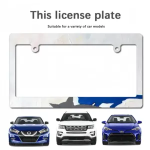 Meal Japanese License Plate Frame (Wide)