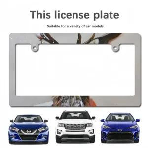 Deer Japanese License Plate Frame (Wide)