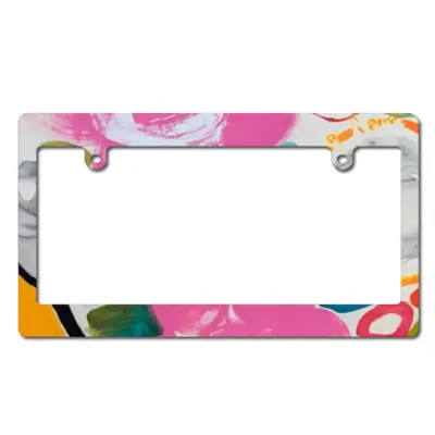 Joy Japanese License Plate Frame (Wide)