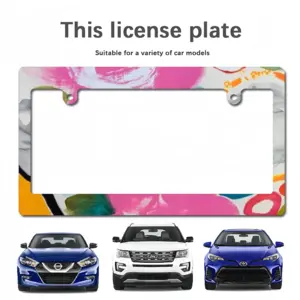 Joy Japanese License Plate Frame (Wide)