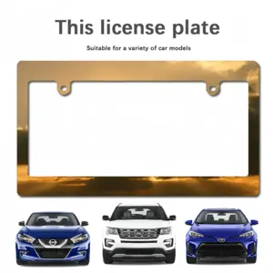 Africa Japanese License Plate Frame (Wide)