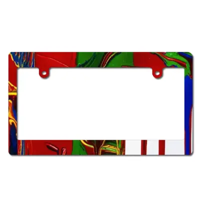 River Japanese License Plate Frame (Wide)