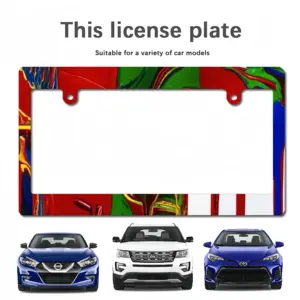 River Japanese License Plate Frame (Wide)