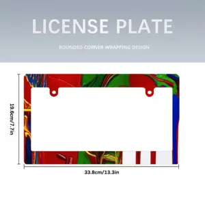 River Japanese License Plate Frame (Wide)