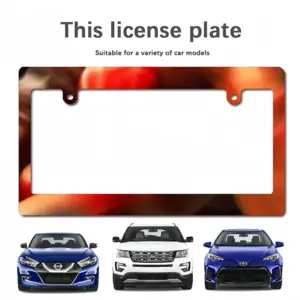 Pugilism Japanese License Plate Frame (Wide)