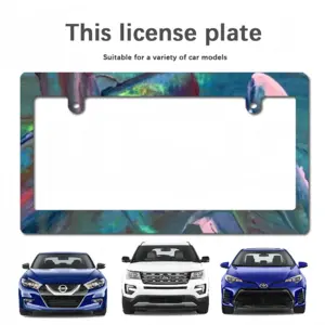 Armed Japanese License Plate Frame (Wide)