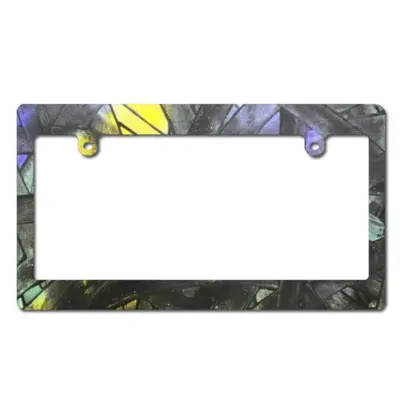 Sober Japanese License Plate Frame (Wide)