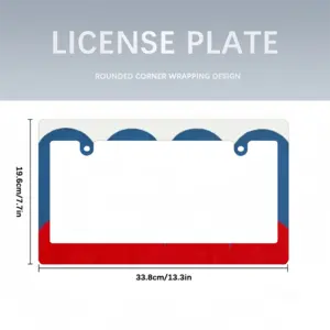 Flag 6 Japanese License Plate Frame (Wide)