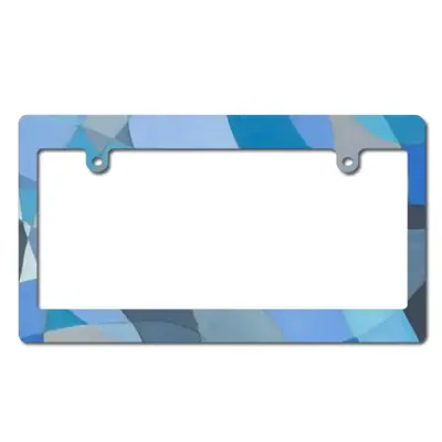 Swimming Pool Japanese License Plate Frame (Wide)