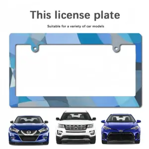 Swimming Pool Japanese License Plate Frame (Wide)