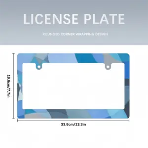 Swimming Pool Japanese License Plate Frame (Wide)