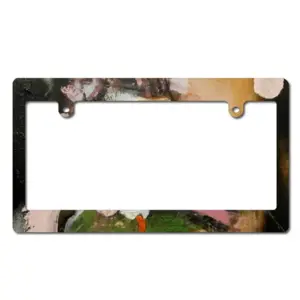 August Japanese License Plate Frame (Wide)