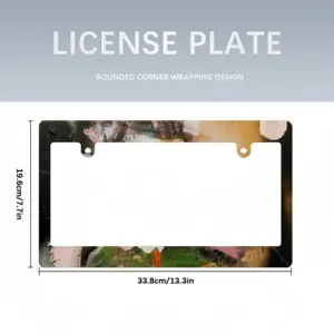 August Japanese License Plate Frame (Wide)