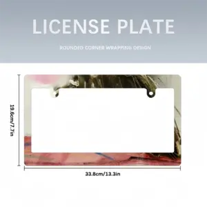 Head Japanese License Plate Frame (Wide)