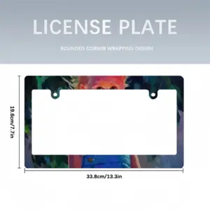 Sun Japanese License Plate Frame (Wide)