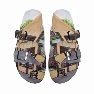 Men #17Th Street Shoppes Cork Sandals