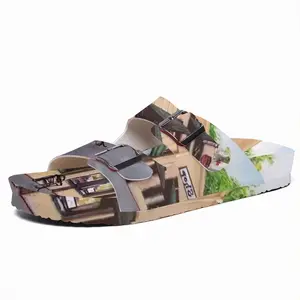 Men #17Th Street Shoppes Cork Sandals