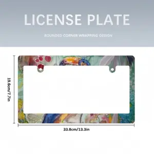 I Am Free And I Must Be Free Japanese License Plate Frame (Wide)