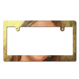 Lady Mia Japanese License Plate Frame (Wide)