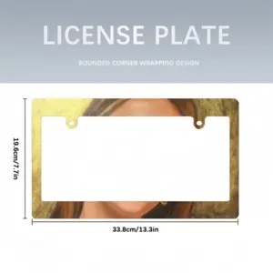 Lady Mia Japanese License Plate Frame (Wide)