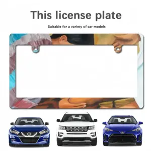 Love &Grace Japanese License Plate Frame (Wide)