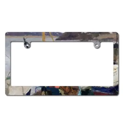 Wharf Japanese License Plate Frame (Wide)