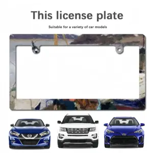 Wharf Japanese License Plate Frame (Wide)