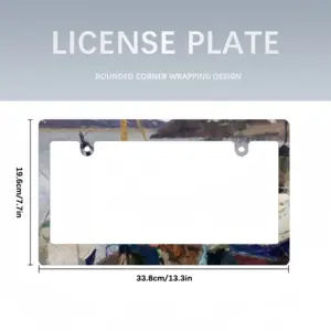 Wharf Japanese License Plate Frame (Wide)