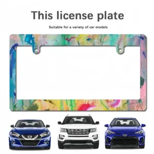 Hara Japanese License Plate Frame (Wide)