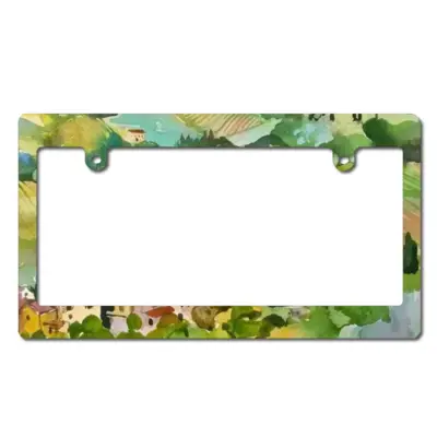 Toscana Japanese License Plate Frame (Wide)