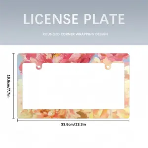 Beautiful Summer Japanese License Plate Frame (Wide)