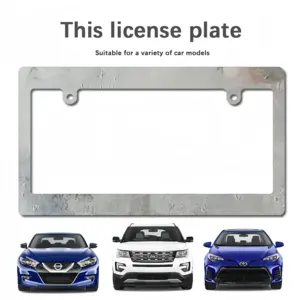 “Peace” Japanese License Plate Frame (Wide)