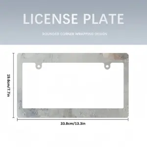 “Peace” Japanese License Plate Frame (Wide)