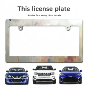 The Wall Japanese License Plate Frame (Wide)