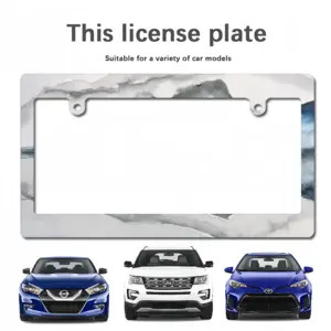 Clarity Japanese License Plate Frame (Wide)