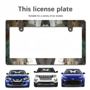 Ring 4 Japanese License Plate Frame (Wide)