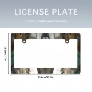 Ring 4 Japanese License Plate Frame (Wide)