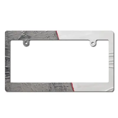 Stillness Japanese License Plate Frame (Wide)