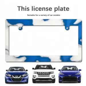 Foothills 1 Japanese License Plate Frame (Wide)