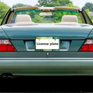 Relief Japanese License Plate Frame (Wide)