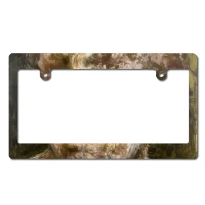 Face 5 Japanese License Plate Frame (Wide)