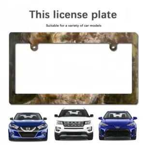 Face 5 Japanese License Plate Frame (Wide)