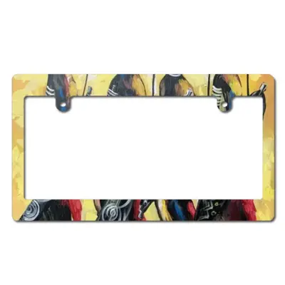 Masai Warriors Ii Japanese License Plate Frame (Wide)