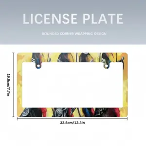 Masai Warriors Ii Japanese License Plate Frame (Wide)