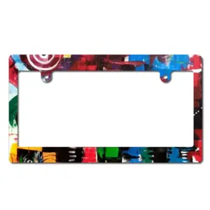 #090 Japanese License Plate Frame (Wide)