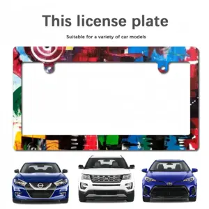 #090 Japanese License Plate Frame (Wide)