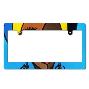 Princess Japanese License Plate Frame (Wide)