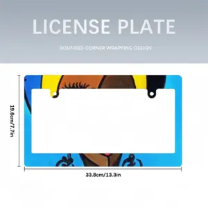 Princess Japanese License Plate Frame (Wide)