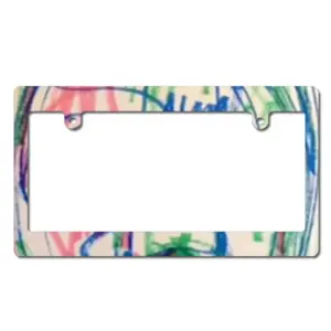 Faces Japanese License Plate Frame (Wide)