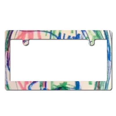 Faces Japanese License Plate Frame (Wide)